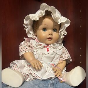 Antique Large Composition Doll 1950s
